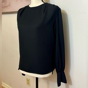 Worthington Classic Black Blouse